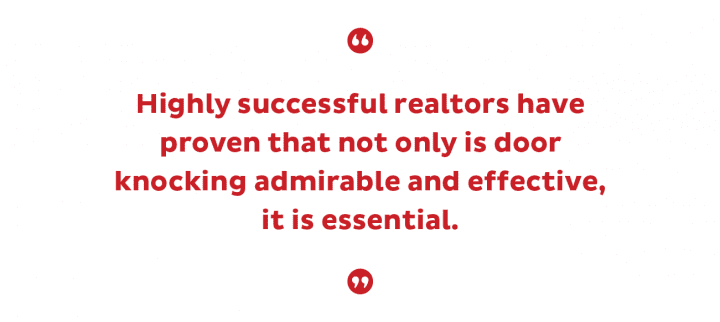 A quote in red text on a white background that reads.