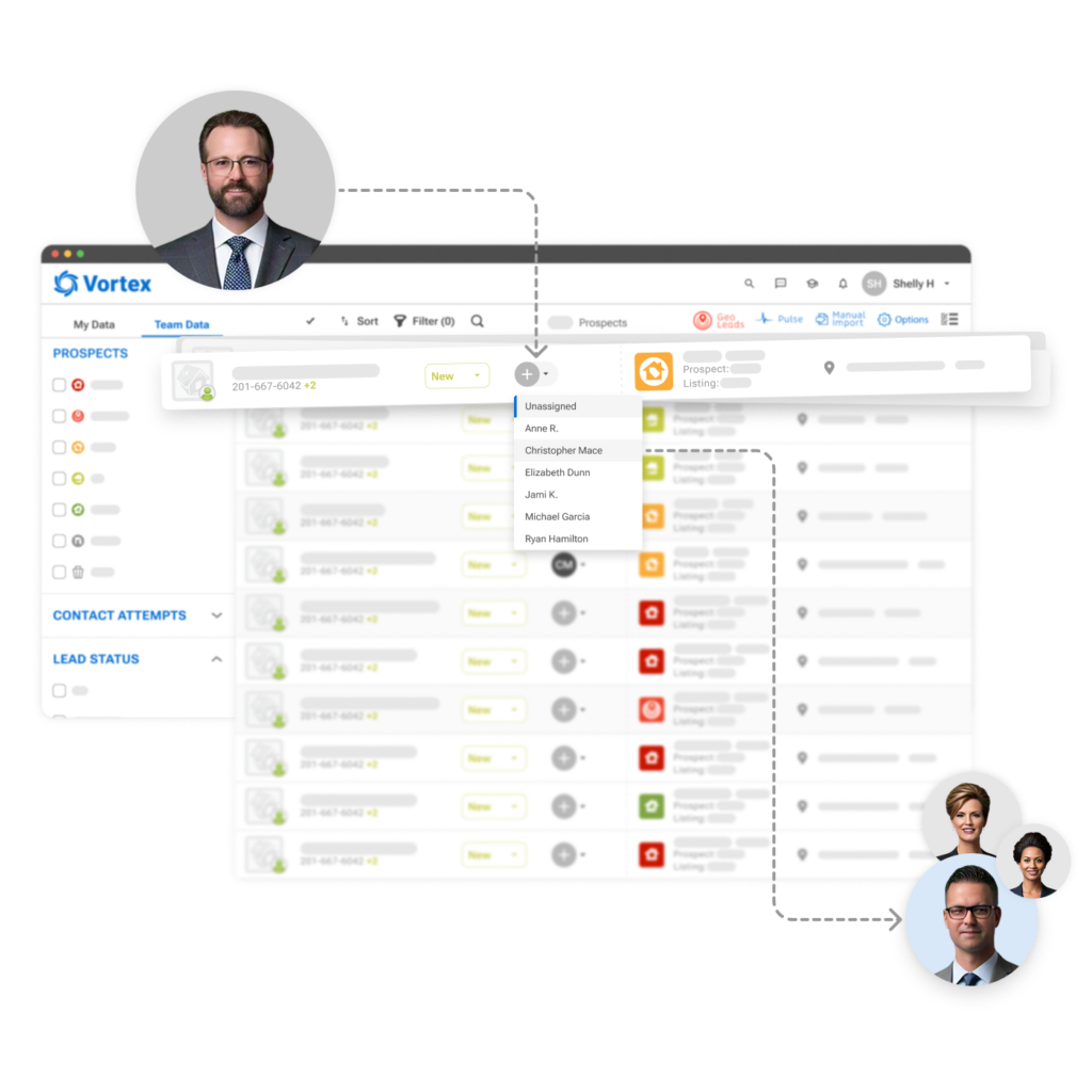 Share FSBO Real Estate Leads with your Team with REDX Teams