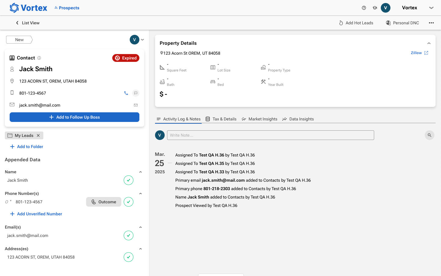 How to add a qualified lead from REDX into Follow Up Boss