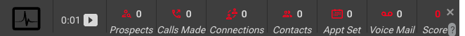 Example of call tracking in Pulse